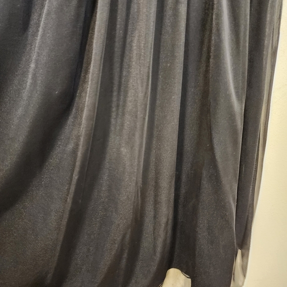 Trixxi Black Strapples Party Short Dress size L (Juniors) - Picture 3 of 13